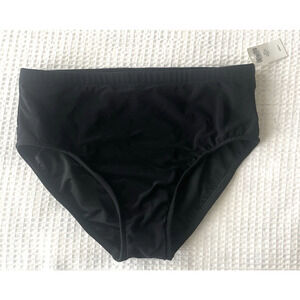 NWT Magicsuit Size 8 Swim Bottom Solid Classic Brief Black